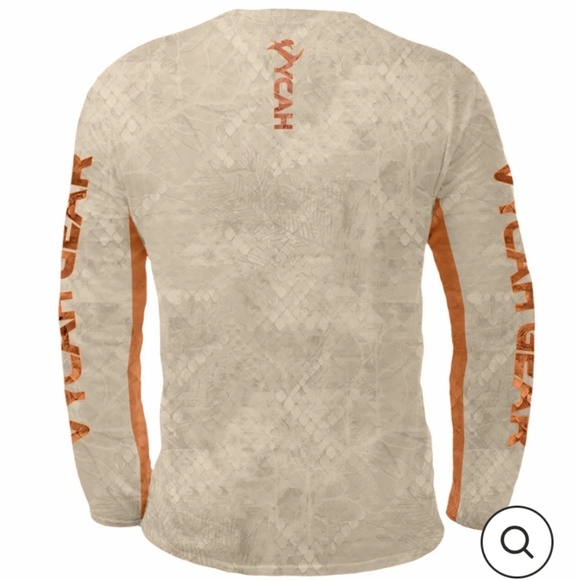 NWT Men's YCAH Trike Camo Fade Pullover Fleece Lined Hunting LONG SLEEVE TOP XL - Picture 2 of 10